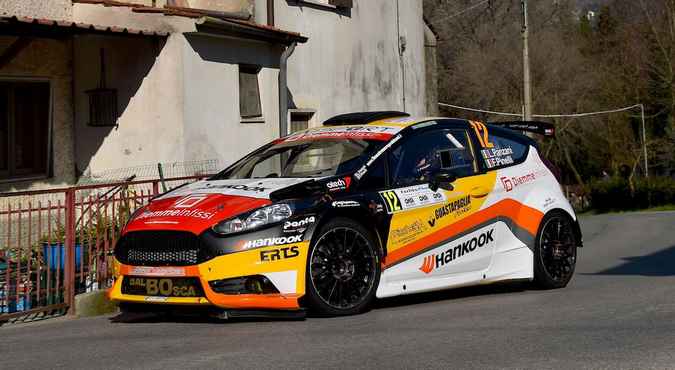 Luca Panzani, Francesco Pinelli (Ford Fiesta R5 #12, Art Motorsport)