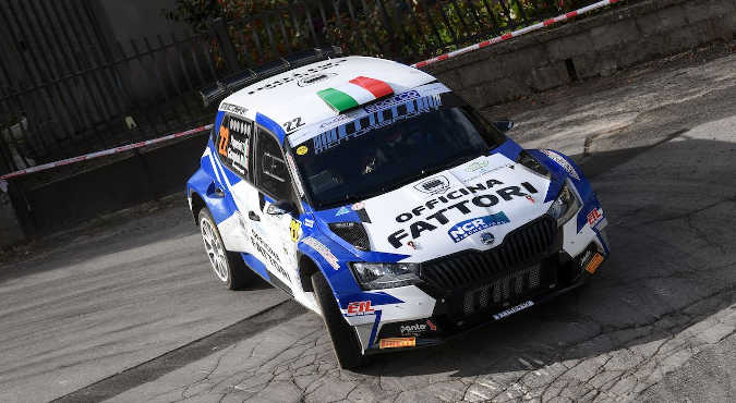 Thomas Paperini, Simone Fruini (Skoda Fabia R5 #22, Art Motorsport 2.0)