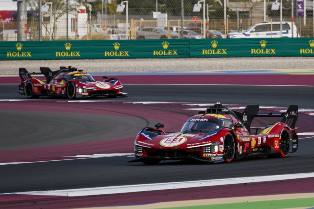 FIA WEC – Qatar 1812km – Ferrari fending off mid-race Toyota threat